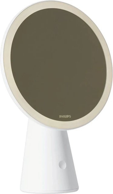 Philips LED Spiegelleuchte Mirror Tischleuchte Weiß dimmbar mit Touch-Funktion und USB-Anschluss - Bild 1