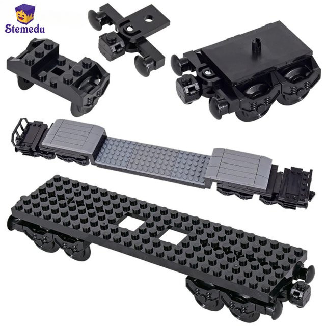 Stemedu MOC City Zug-Basis Radwagen, Bausteine, Fahrzeuge - Bild 1
