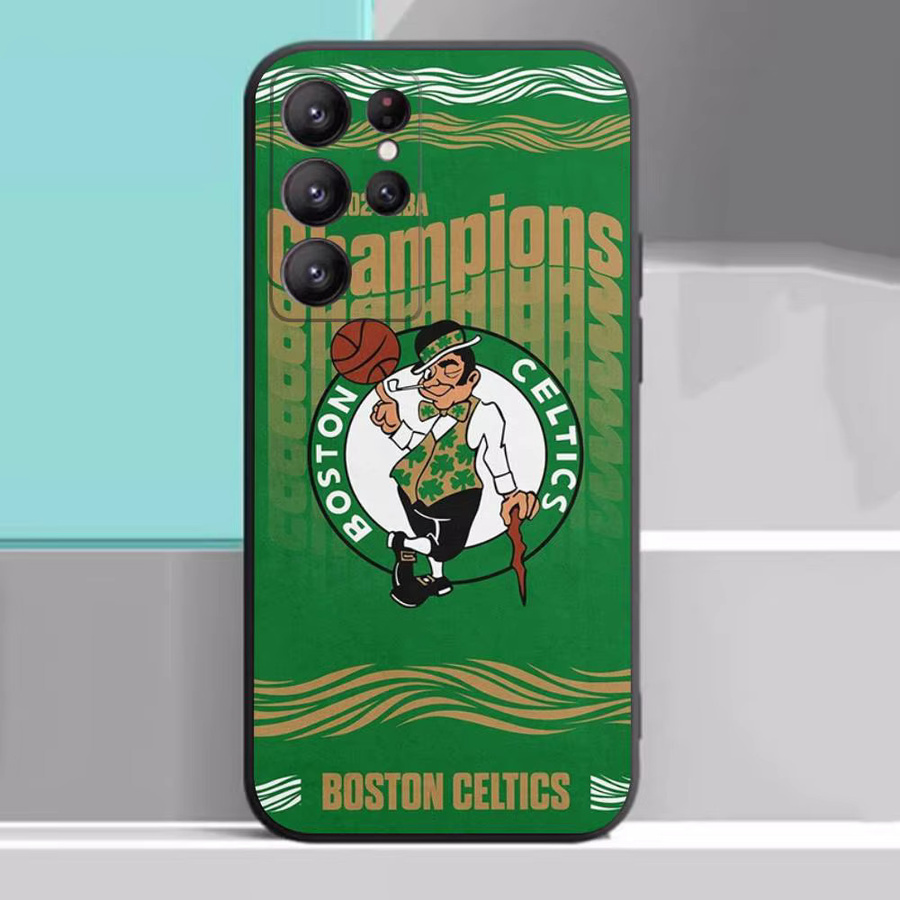 Boston Celtics Logo Handyhülle für Samsung Galaxy S24 Ultra S23 S22 S21 S20 FE 5G in Grün - Bild 4