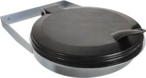 Stier Müllsackhalter zur Wandbefestigung schwarz für 120l Volumen B/T/H: 55,0 x 37,0 x 10,0 cm - Bild 1