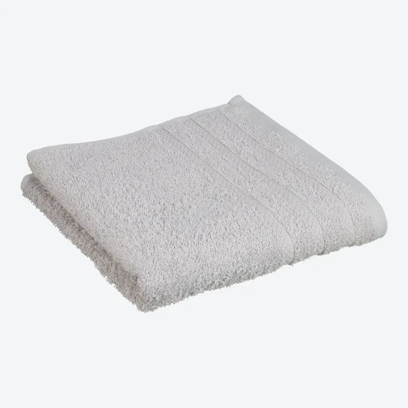 NKD Frottee-Handtuch CLASSIC aus Baumwolle, Grau, B: 50 cm, L: 100 cm - Bild 2