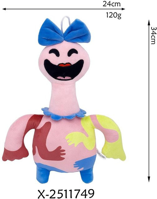 Yiran toy Poppy Playtime Garnaby, Plüschtier, Bunt, ab 14 Jahren - Bild 1