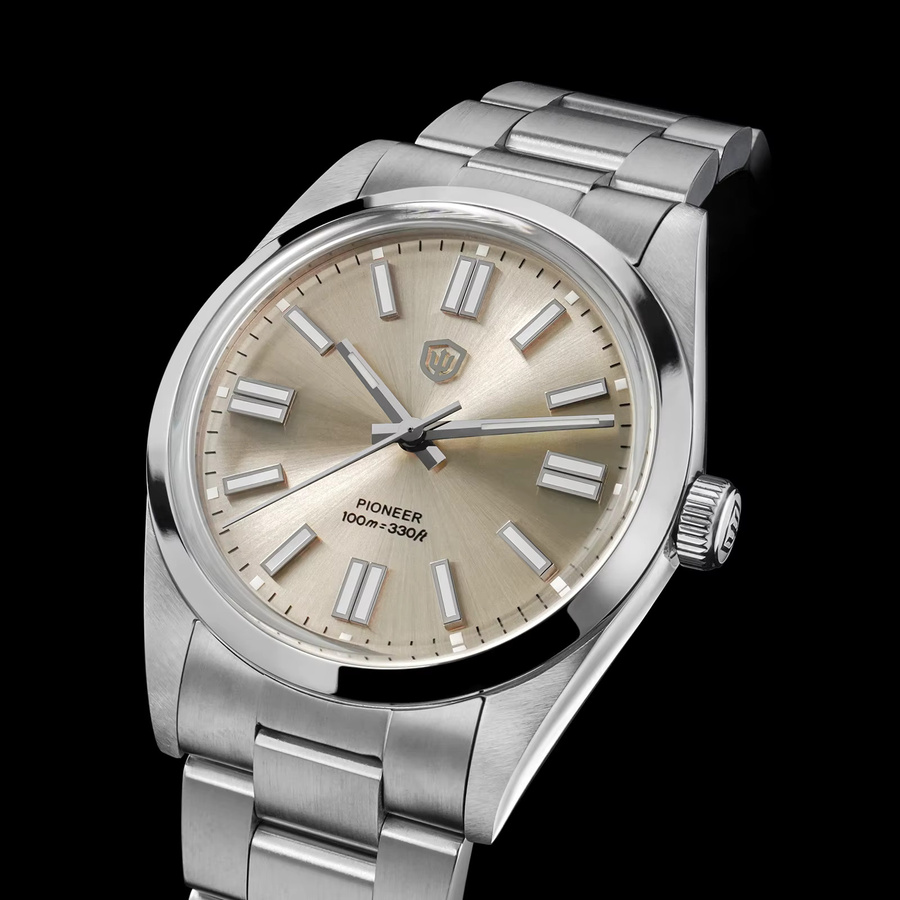Watchdives Armbanduhr, Quarz, Edelstahlgehäuse, 37 mm, Herren - Bild 2