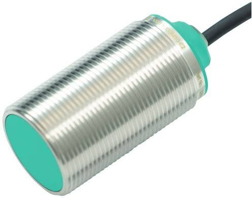 Pepperl+Fuchs Induktiver Sensor NBB10-30GM50-E0-5M 326163-0046 NPN bündig montierbar in Silber - Bild 1