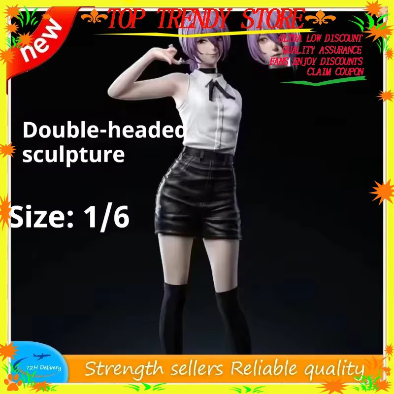 Bandai Chainsaw Man Reze Anime Figur aus PVC in Multicolor als Desktop Ornament und Sammlerstück - Bild 4