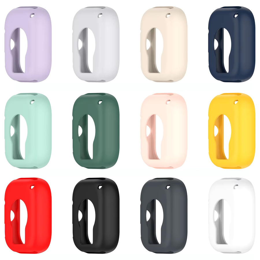 Caripid Antara Schutzhülle für Xiaomi Redmi Watch 4, Silikon, Schwarz, Unisex - Bild 5