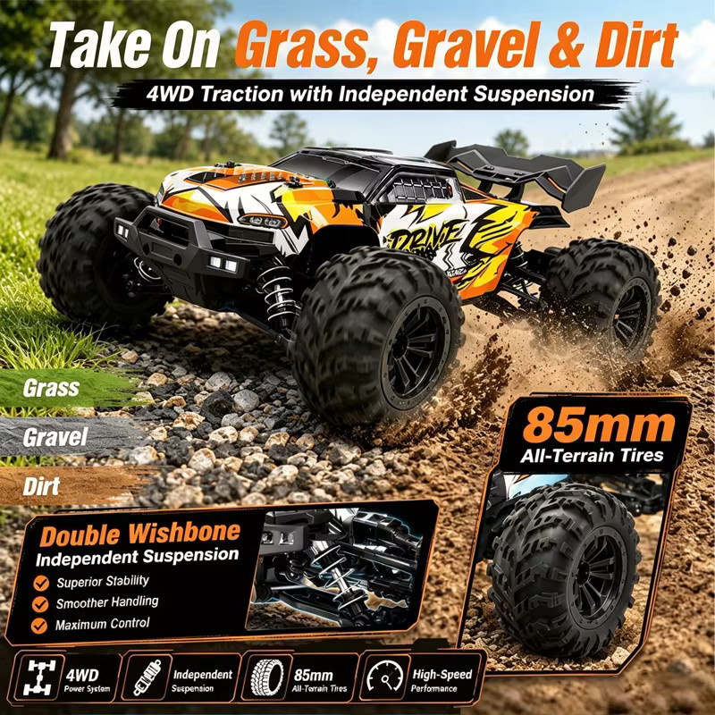 WLtoys 16103 16102 PRO Elektro-RC-Auto, All-Terrain-Monster-Truck, ab 14 Jahren - Bild 4