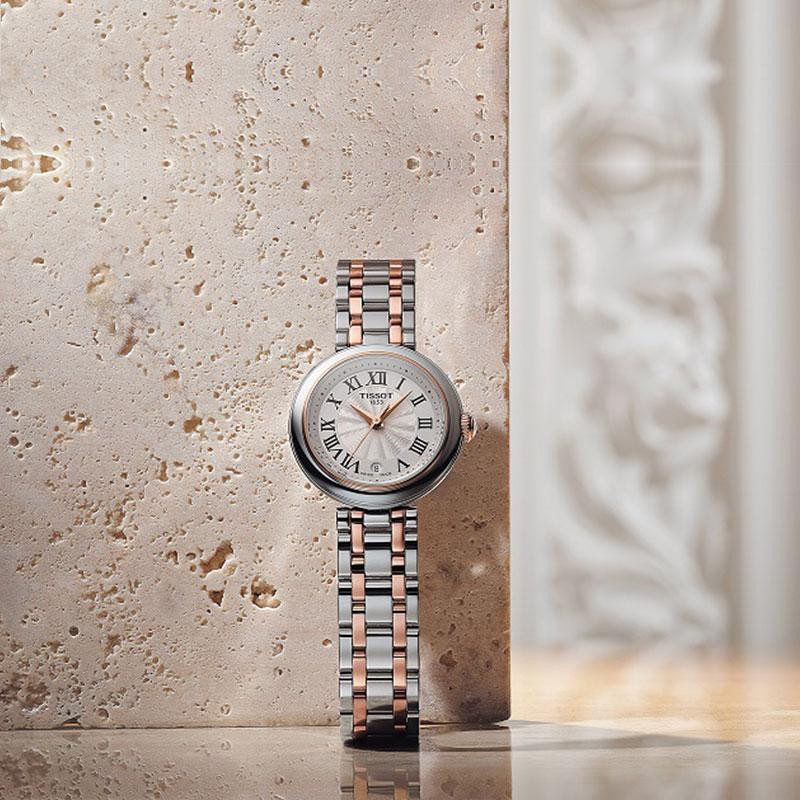 Tissot Armbanduhr, Quarz, Edelstahl, Weiß, 26 mm, Damen - Bild 3