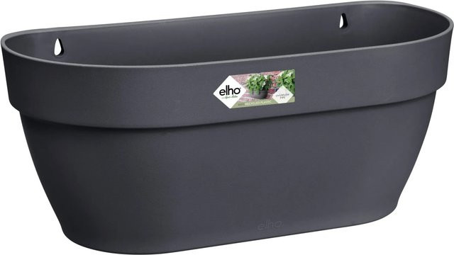 Elho Wandblumenampel Vibia Campana Anthrazit B: 35 cm, T: 16 cm, H: 15 cm - Bild 1