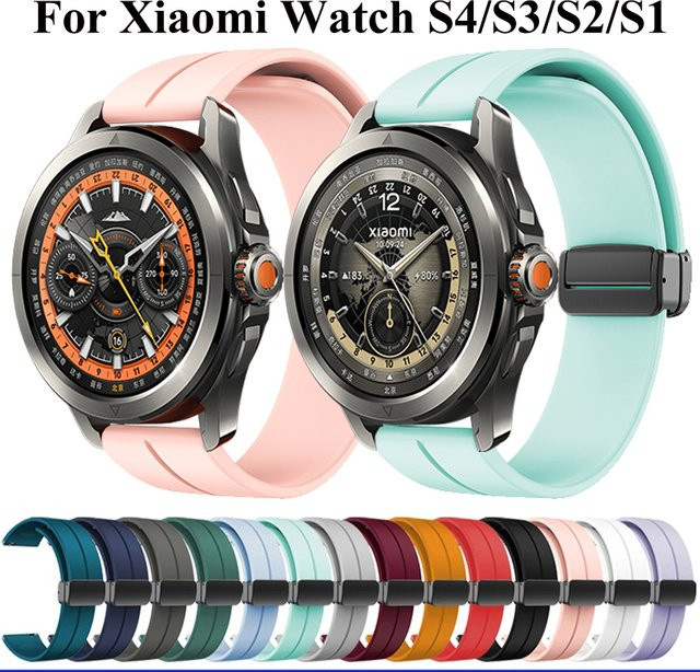 Xiaomi Uhrenarmband Silikon, Magnetische Schnalle, 22 mm, Unisex - Bild 1