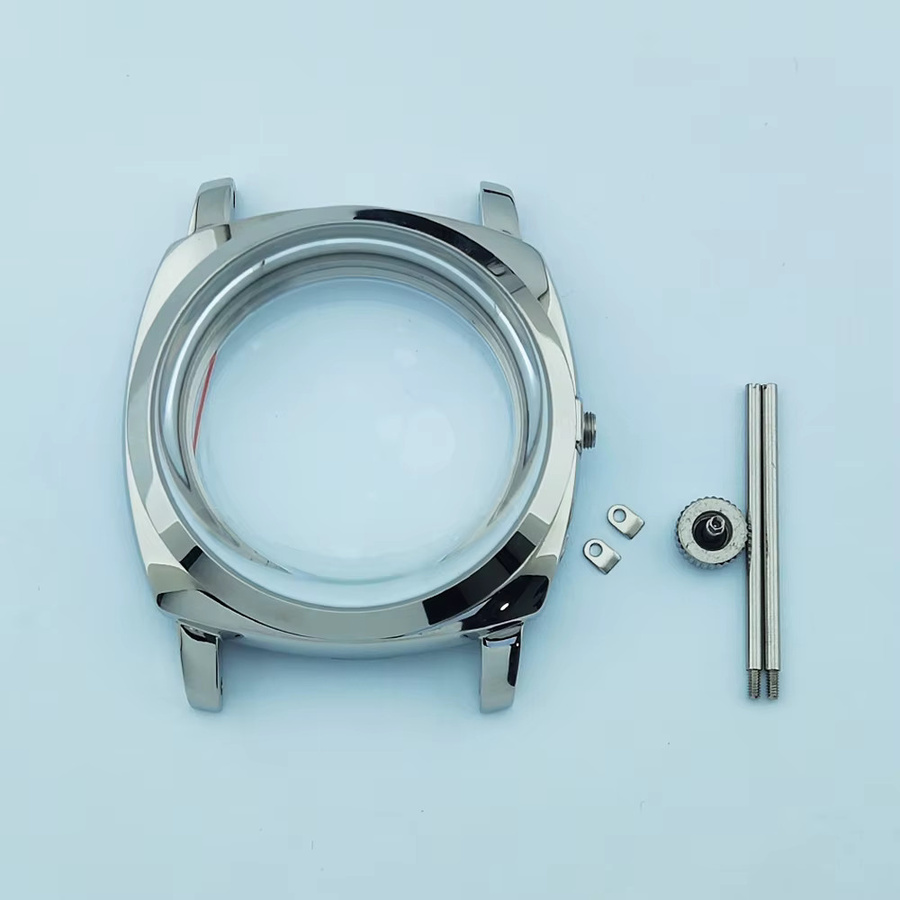 OUMASHI Uhrengehäuse Edelstahl, 45 mm, Silber - Bild 1