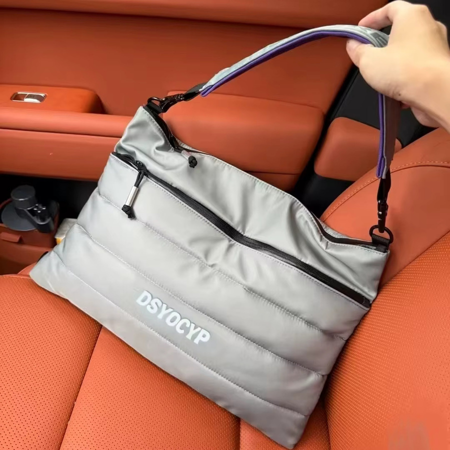 Minimal Niche High-End Laptoptasche für 13 und 14 Zoll Unisex Schultertasche in Blau oder Grau - Bild 3