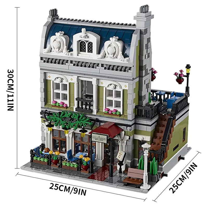 Szkoy Raumdekoration Restaurant, Konstruktionsmodell, 2469 Teile, ab 14 Jahre - Bild 2