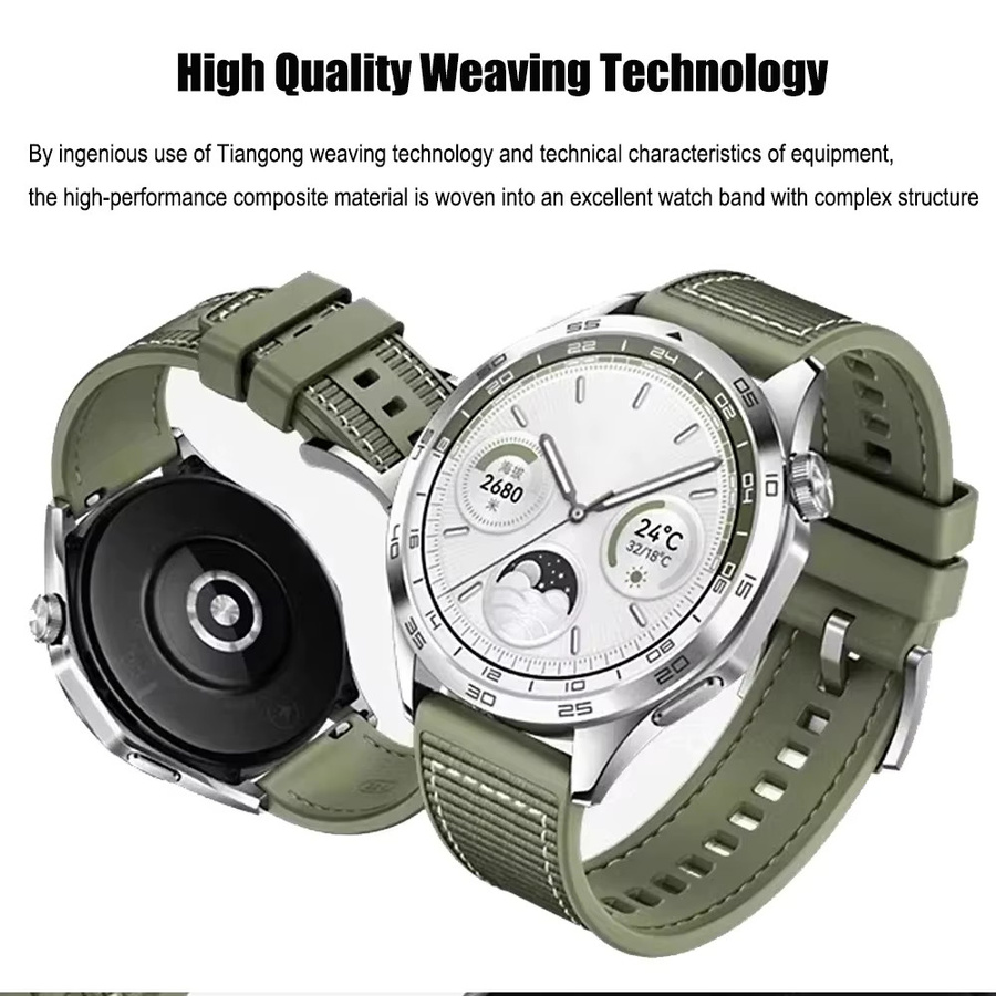 Huawei Uhrenarmband Verbund-Nylon, 22 mm, Unisex - Bild 2