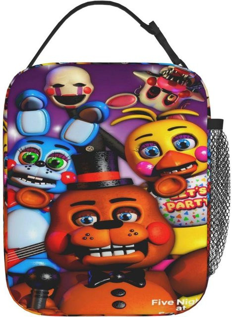 Isolierte Lunchbox von Fancy Style Studio im FNAF At Freddys Design, mehrfarbig - Bild 1