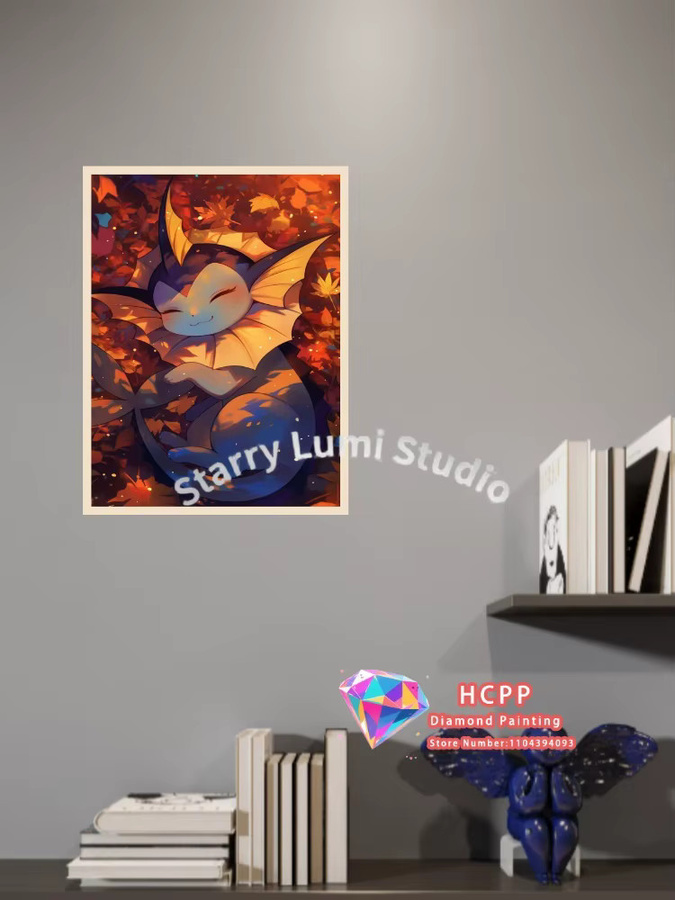 KAYOU Pokémon Diamant-Malset, rund, bunt - Bild 2