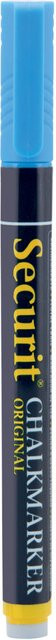 Securit Flüssigkreidestift mit Rundspitze 1-2 mm in Blau - Bild 1