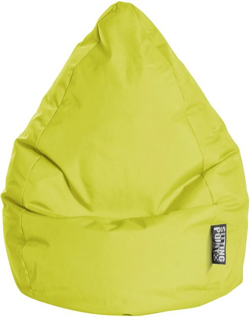 Sitting Point Sitzsack Brava 220 in Grün mit abnehmbarem Bezug und EPS-Perlenfüllung - Bild 1