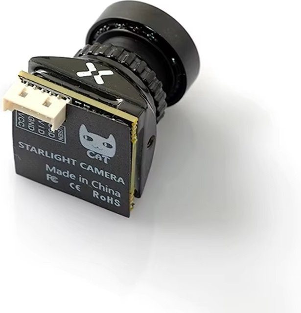 Foxeer CAT4 Mini Cat Micro Cat 4 1200TVL Starlight Kamera für FPV Racing Drone in Schwarz - Bild 1