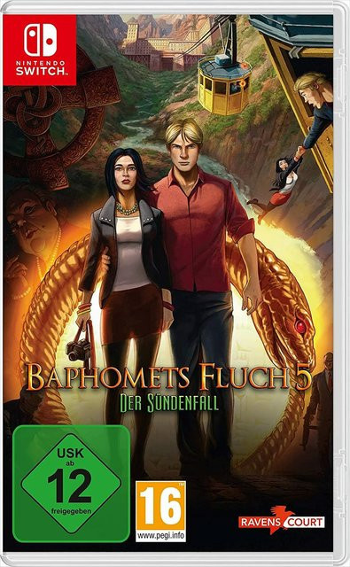 Baphomets Fluch 5: Der Sündenfall für Nintendo Switch Adventure Spiel - Bild 1