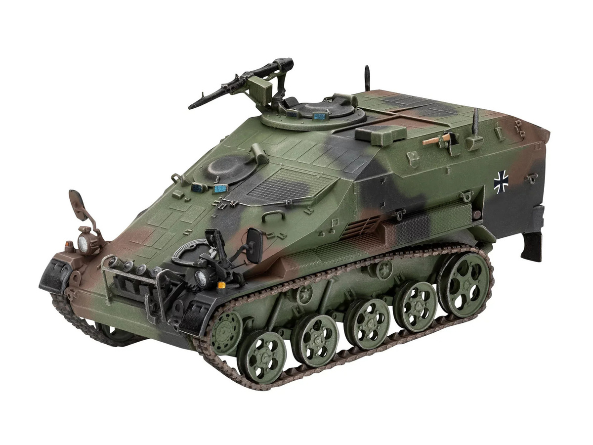 Revell Model Set Wiesel 2 LeFlaSys BF/UF, Fahrzeuge, Kunststoff, Grau - Bild 2