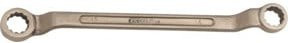 KS Tools BRONZEplus Doppel-Ringschlüssel gekröpft aus Aluminium-Bronze, Farbe: Silber, 1/2x19/32" - Bild 1