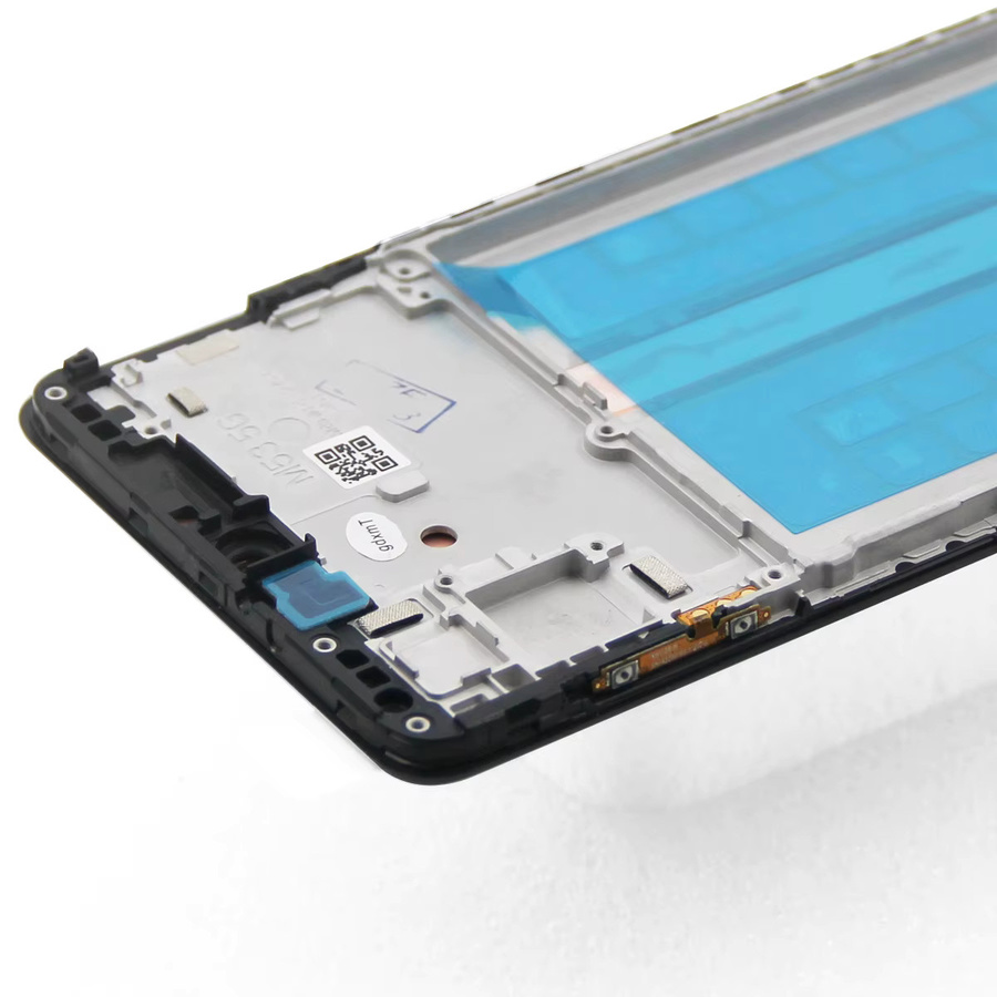 Samsung AMOLED LCD Display mit Touchscreen und Rahmen für M53 5G, Farbe: Schwarz, Kompatibel mit SM-M536B, SM-M536B/DS, SM-M536B/DSN - Bild 4