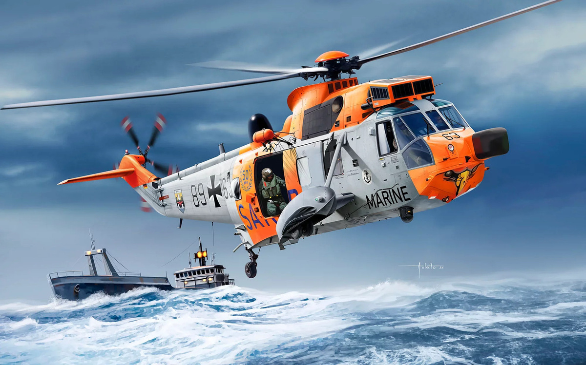 Revell Westland Sea King Mk. 41, Model Set, 1:72 - Bild 3