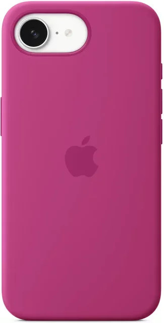 Apple Silikon Case für iPhone 16e in Pink - Bild 1