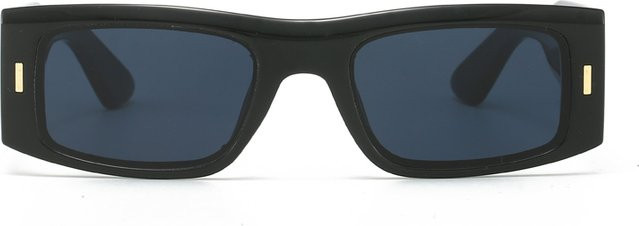 Owl City Sonnenbrille, quadratisch, Vollrand, Kunststoff, Unisex, orange black - Bild 1