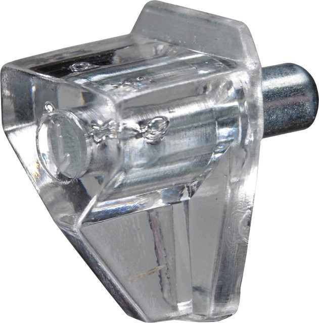 Hettich Kunststoff-Bodenträger Safety Ø 4 mm Transparent 20 Stück - Bild 1