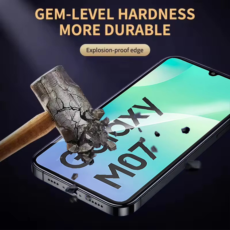 Samsung Screen Protector aus gehärtetem Glas, transparent, für M05 M16 M35 M15 M55 M31s M54 M23 M04 M33 M14 M34 M21 M31 M11 M51 M12 M07 5G - Bild 3