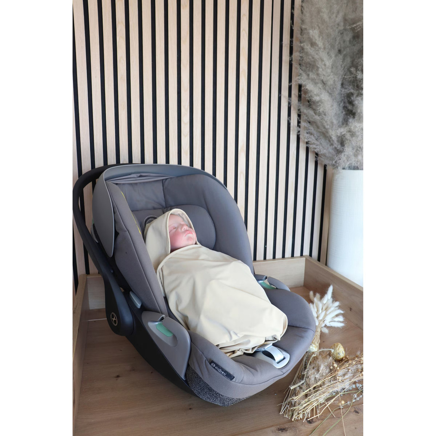 Kaiser Babydecke Cooling mit Kapuze in Beige, B/B: 80 x 80 cm - Bild 2