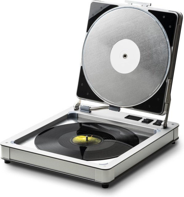 Pro-Ject Flatten it Schallplattenbügler in Silber - Bild 1