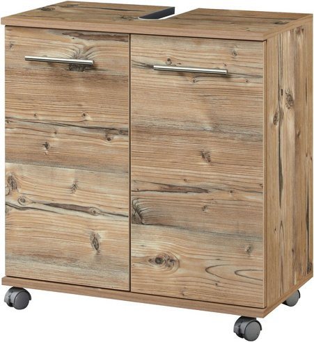 Schildmeyer Waschbeckenunterschrank Isola in Gold, Wandmontage, B/H/T: 60 x 63,5 x 32,5 cm - Bild 1