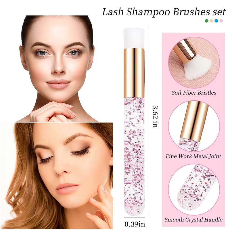 YZQINELL Wimpern Reinigung Pinsel, Unisex - Bild 2