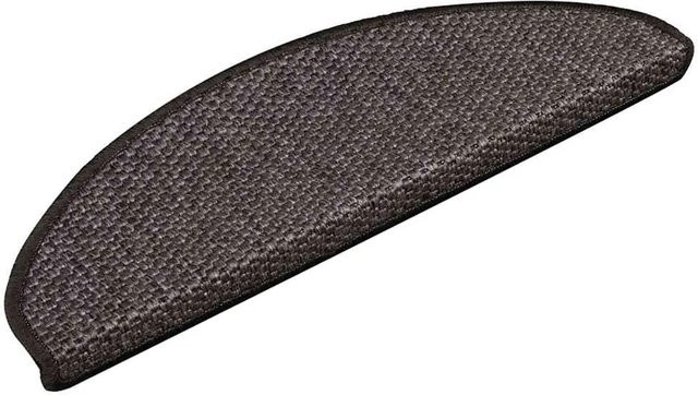 vidaXL Stufenmatten selbstklebend in Sisal-Optik, Anthrazit, 30 Stück, B/T/H: 65 x 21 x 4 cm - Bild 1