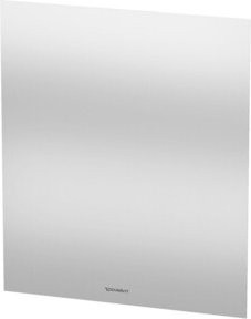 Duravit Lichtspiegel Good LED-Wandspiegel in Weiß, B: 60 cm, H: 70 cm, T: 3,3 cm - Bild 1