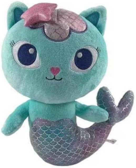 L.RIDING PULO Gabby Puppenhaus Mercat Meerjungfrau Katze, Plüschtier, 25 cm, ab 3 Jahren - Bild 1
