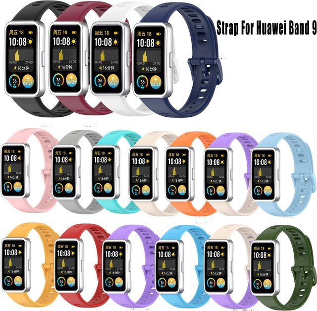 Uhrenarmband Silikon, Huawei Band 8 9 10, Unisex - Bild 1