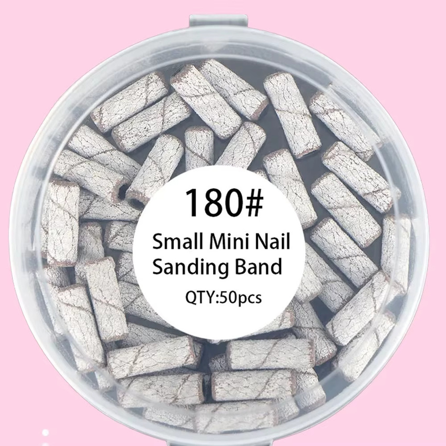 GGJOYO Nagelschleifbänder, 50 Stück, Körnung 120/180/240, Unisex - Bild 2
