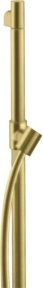 Hansgrohe Axor Starck Brausestange in Brushed Brass mit höhenverstellbarer Funktion, Höhe: 900 mm, Schlauchlänge: 1600 mm - Bild 1