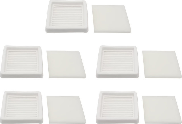 5er Set Luftfilter-Kombination für ECHO Trimmer SRM-2620 und SHC-2620 in Weiß - Bild 1