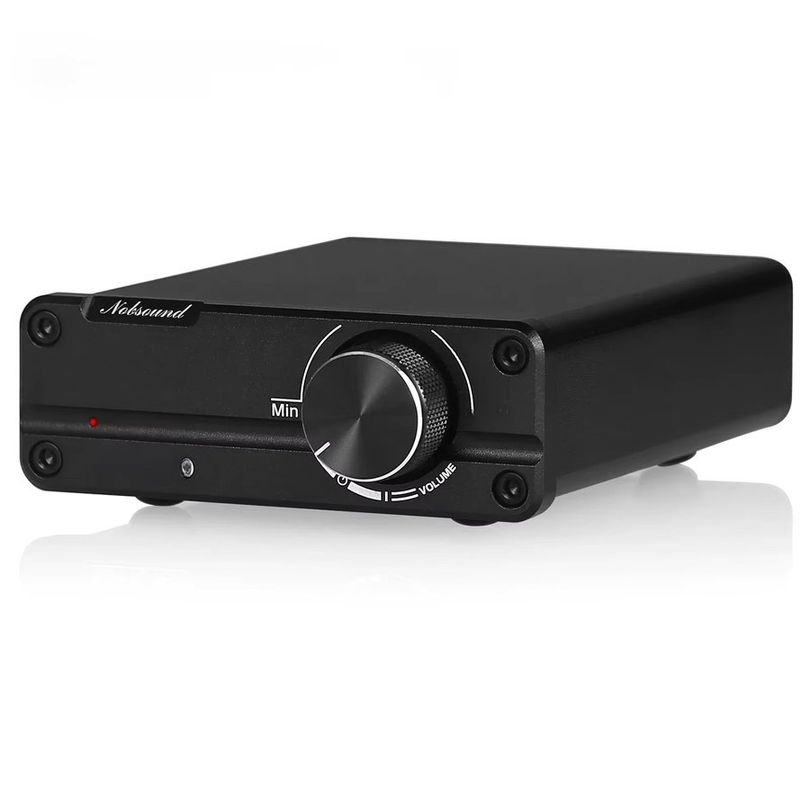 Nob sound NS-04G Pro Mini Digitaler HiFi Stereo Verstärker, 2,0 Kanal Klasse D Audio Amp, 100W + 100W, Schwarz - Bild 6