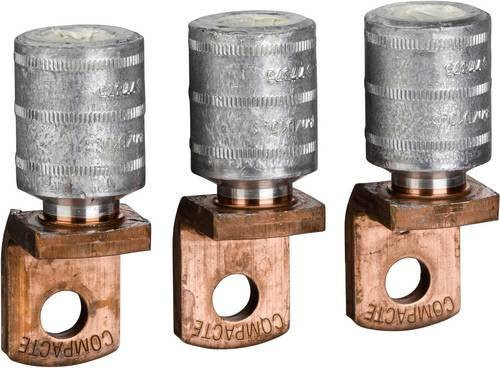 Schneider Electric LV429504 Steckhülse aus Aluminium in Silber - Bild 1
