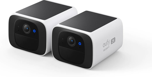 Eufy S220 SoloCam 2K Außenkamera Doppelpack Schwarz/Weiß mit Wi-Fi - Bild 1
