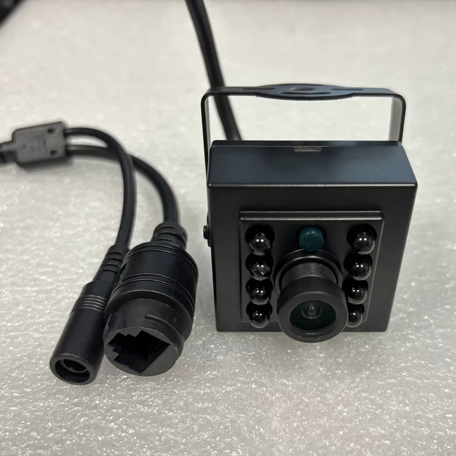 HQCAM Mini 8MP IP Kamera 4K Ultra HD Indoor CCTV mit Nachtsicht und Audio in Schwarz - Bild 4