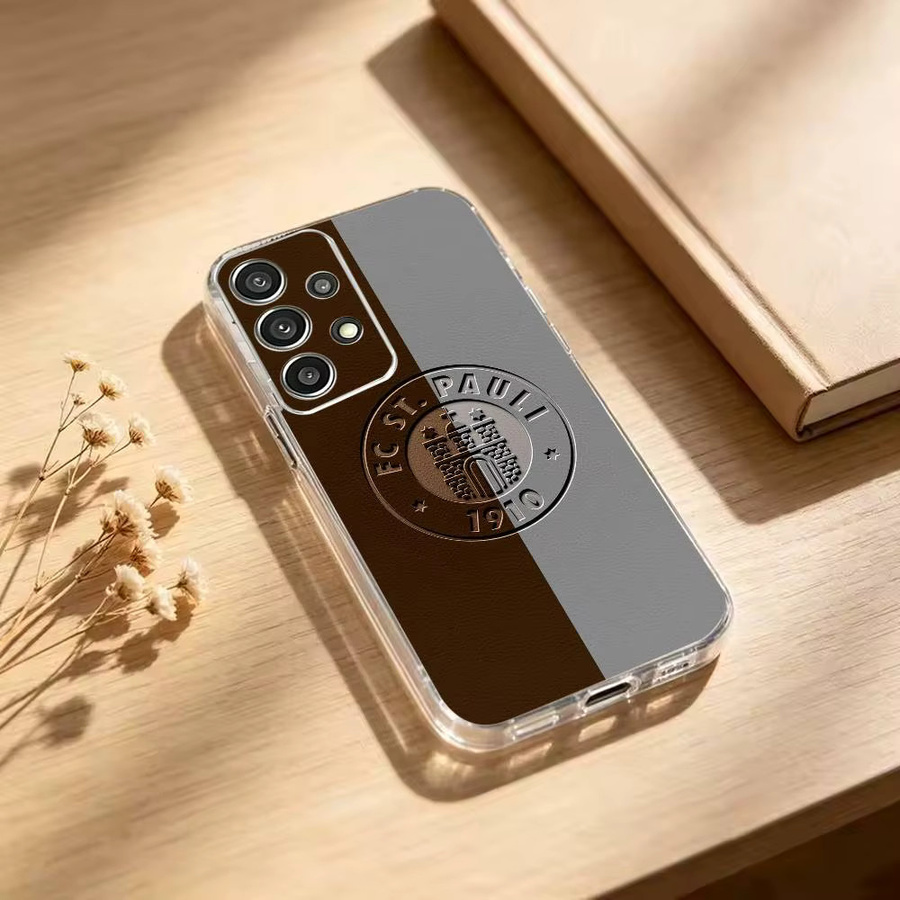 F-C St Pauli Rapper Streetwear Handyhülle für Samsung Galaxy S25 S24 S23 S22 S21 S20 S30 Plus Ultra, transparent und weich - Bild 2