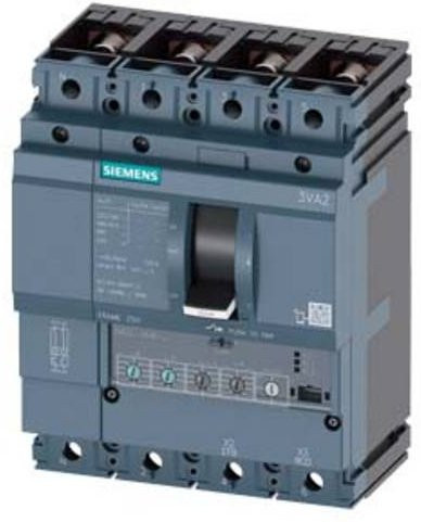 Siemens 3VA2225-5HN42-0AA0 Leistungsschalter in Grau mit einem Einstellbereich von 100 - 250A und einer maximalen Schaltspannung von 690 V/AC - Bild 1