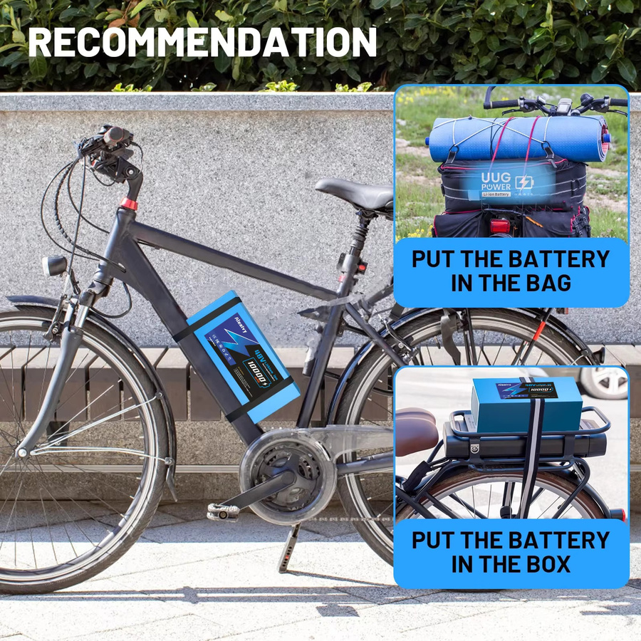 Aleaivy 18650 Akku mit 30 A BMS für 200–2000 W Fahrrad und Roller, 10–20 Ah, 36 V/48 V - Bild 6